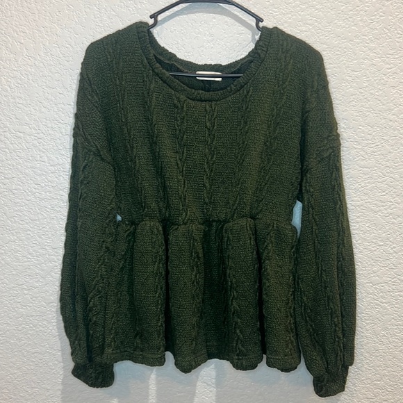 Anthropologie Sweaters - Boutique peplum sweater